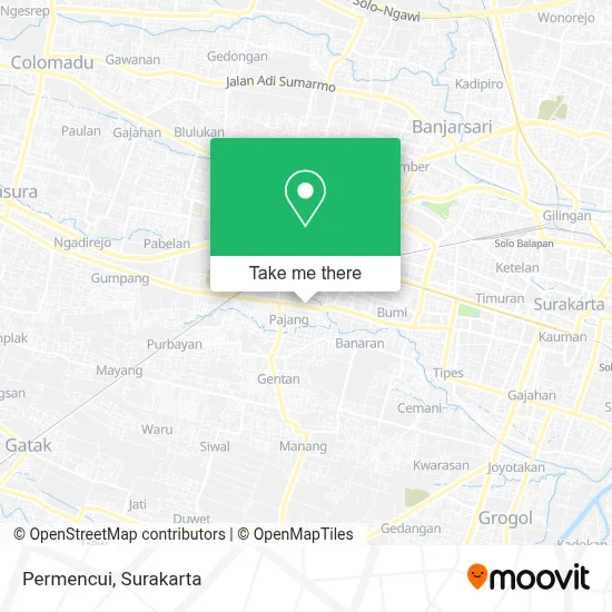 Permencui map