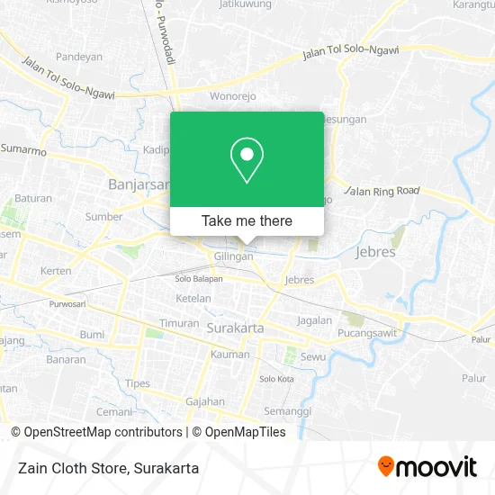 Zain Cloth Store map