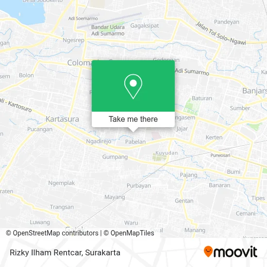 Rizky Ilham Rentcar map