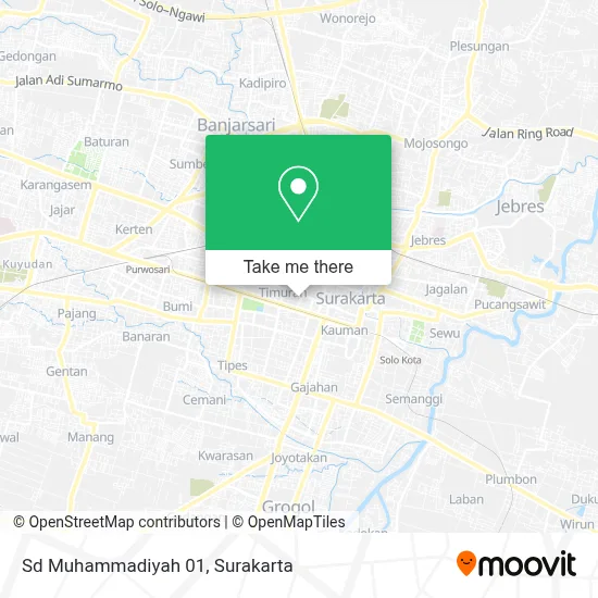 Sd Muhammadiyah 01 map