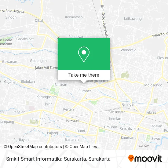 Smkit Smart Informatika Surakarta map