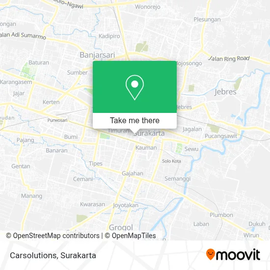 Carsolutions map