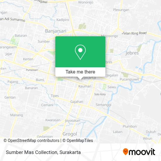 Sumber Mas Collection map