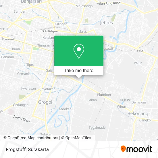 Frogstuff map