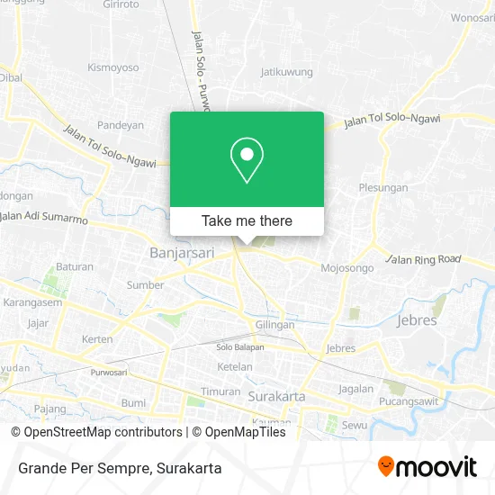 Grande Per Sempre map