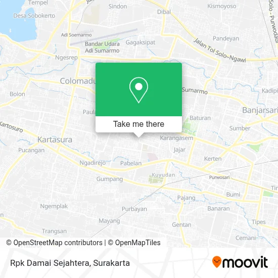 Rpk Damai Sejahtera map