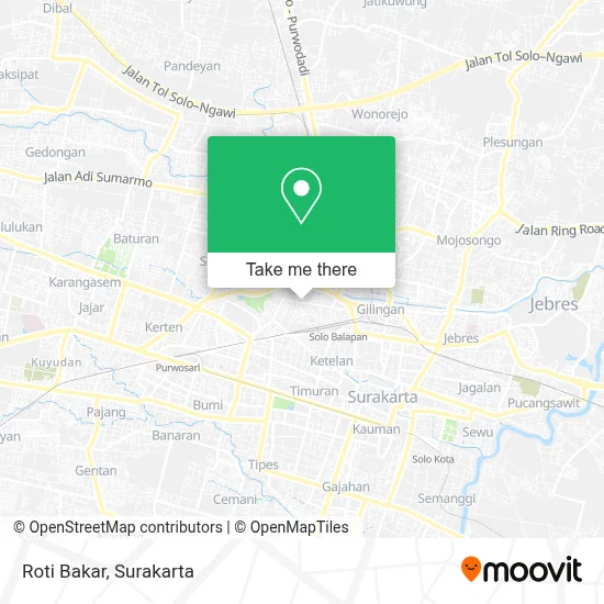 Roti Bakar map
