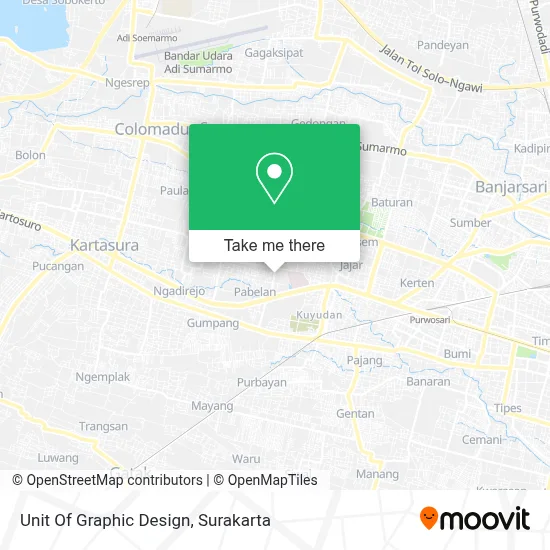 Unit Of Graphic Design map