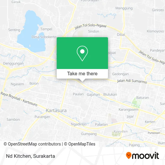 Nd Kitchen map