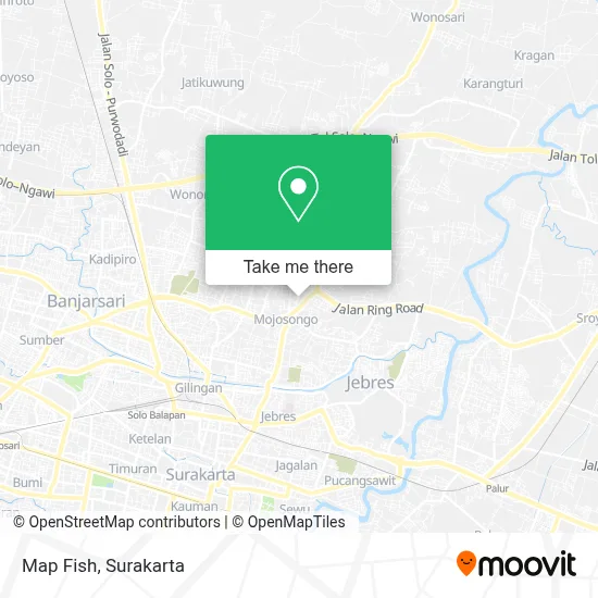 Map Fish map