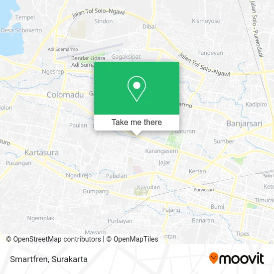 Smartfren map