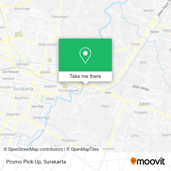 Promo Pick Up map
