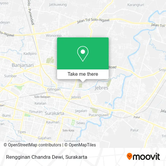 Rengginan Chandra Dewi map