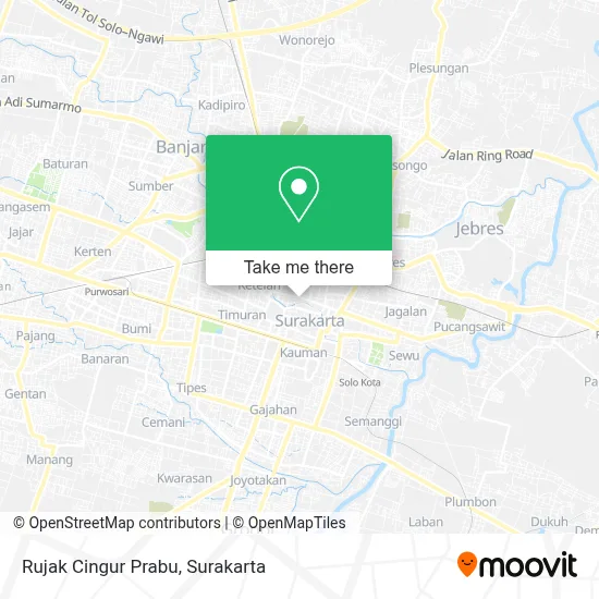 Rujak Cingur Prabu map