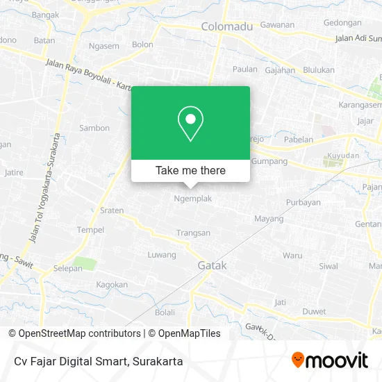 Cv Fajar Digital Smart map
