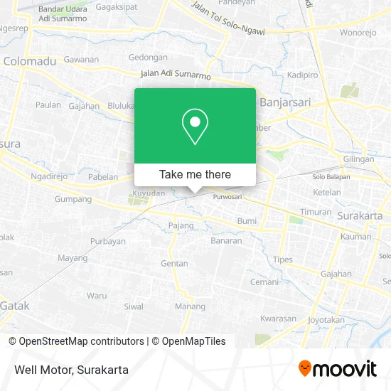 Well Motor map