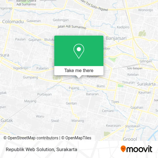 Republik Web Solution map