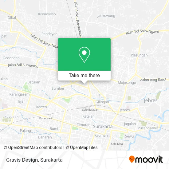 Gravis Design map