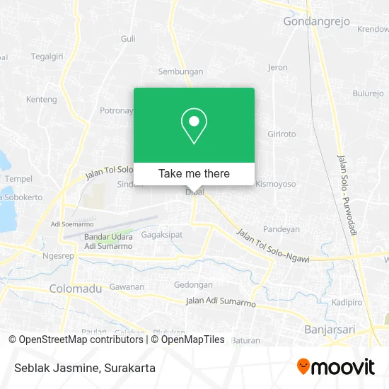 Seblak Jasmine map