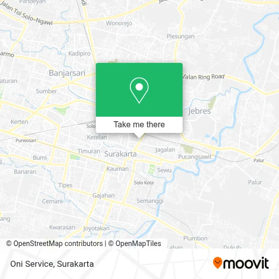 Oni Service map