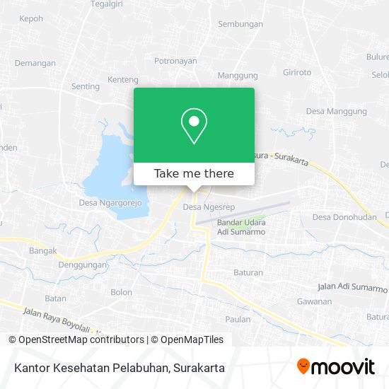 Kantor Kesehatan Pelabuhan map