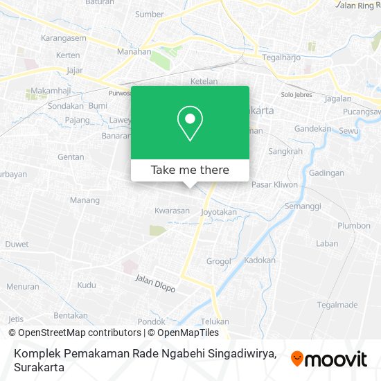 Komplek Pemakaman Rade Ngabehi Singadiwirya map