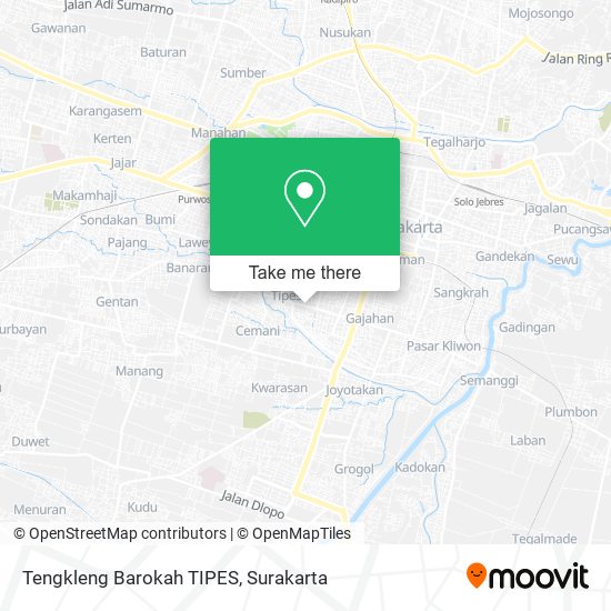 Tengkleng Barokah TIPES map