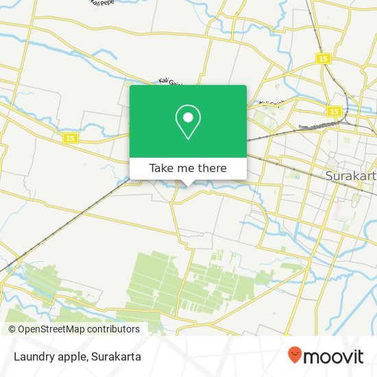 Laundry apple map