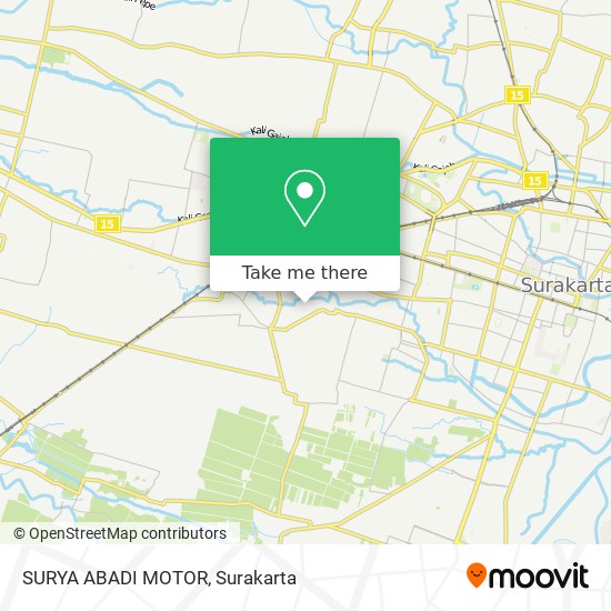 SURYA ABADI MOTOR map