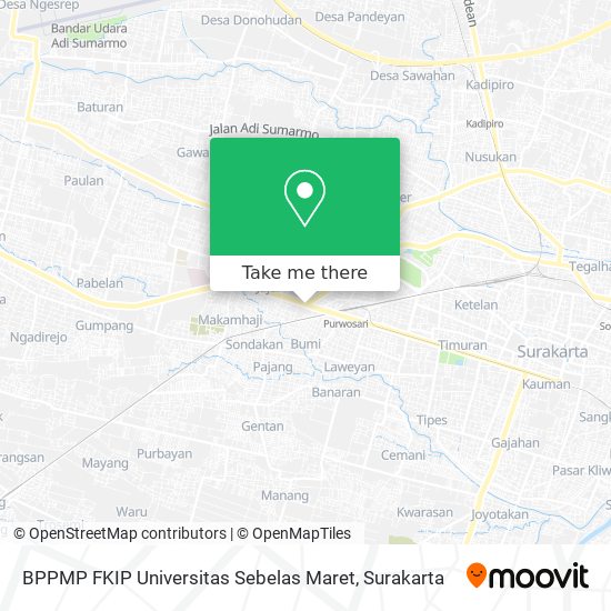 BPPMP FKIP Universitas Sebelas Maret map