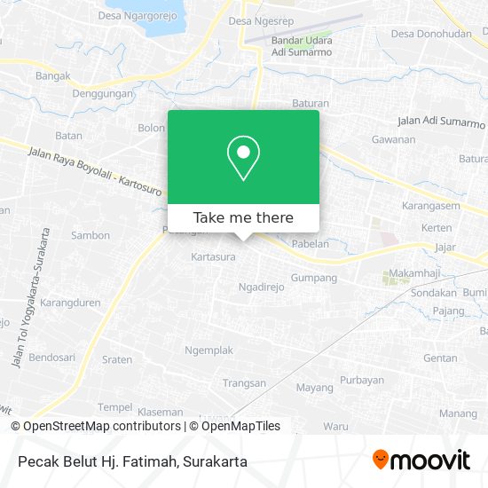 Pecak Belut Hj. Fatimah map