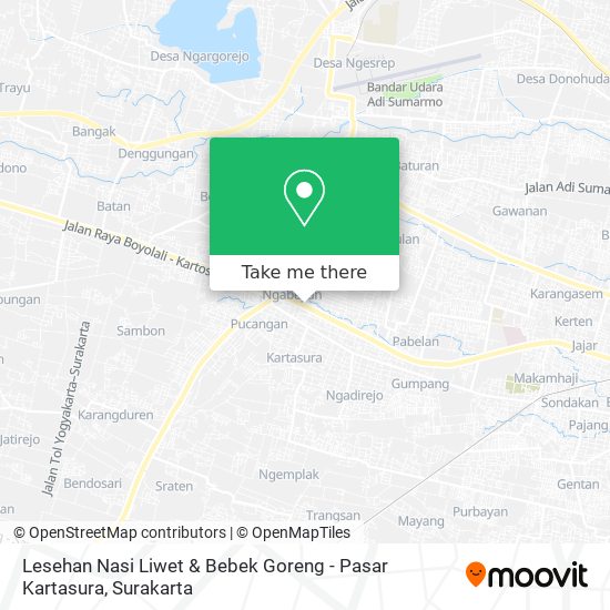 Lesehan Nasi Liwet & Bebek Goreng - Pasar Kartasura map