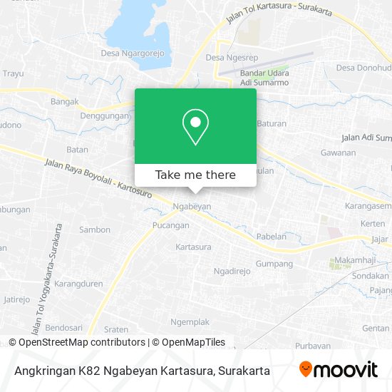 Angkringan K82 Ngabeyan Kartasura map