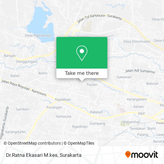 Dr.Ratna Ekasari M.kes map