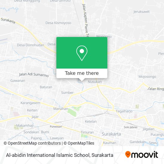 Al-abidin International Islamic School map