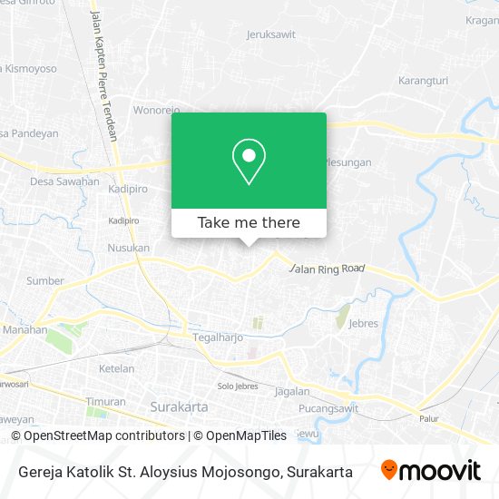 Gereja Katolik St. Aloysius Mojosongo map