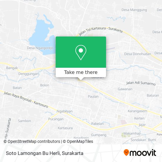 Soto Lamongan Bu Herli map