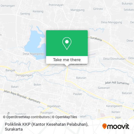 Poliklinik KKP (Kantor Kesehatan Pelabuhan) map