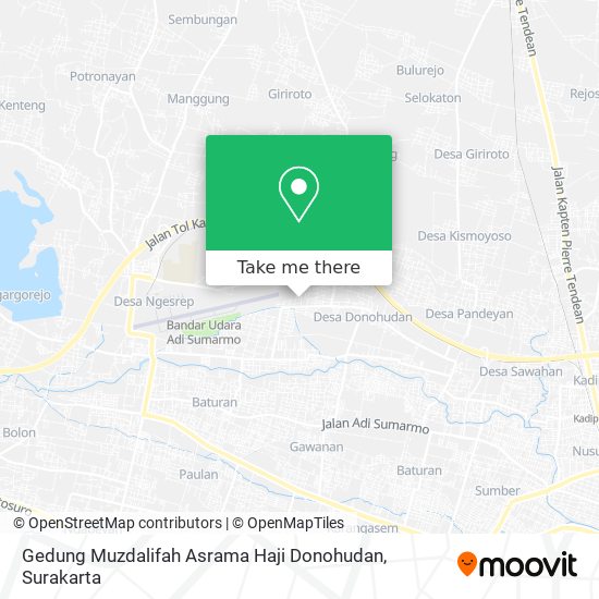 Gedung Muzdalifah Asrama Haji Donohudan map