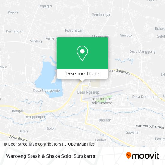 Waroeng Steak & Shake Solo map