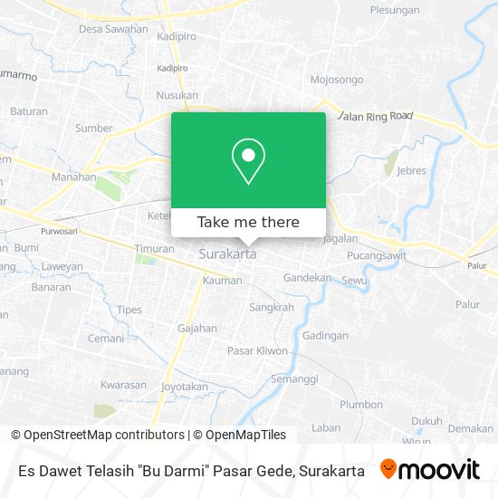 Es Dawet Telasih "Bu Darmi" Pasar Gede map