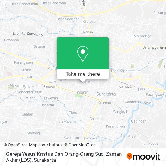 Gereja Yesus Kristus Dari Orang-Orang Suci Zaman Akhir (LDS) map