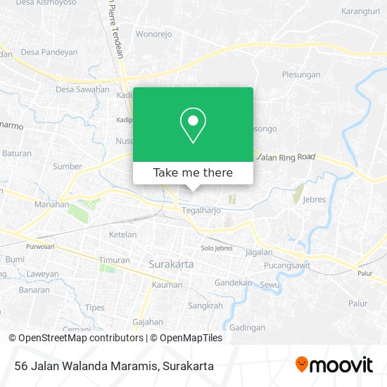 56 Jalan Walanda Maramis map