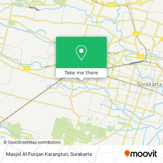 Masjid Al-Furqan Karangturi map