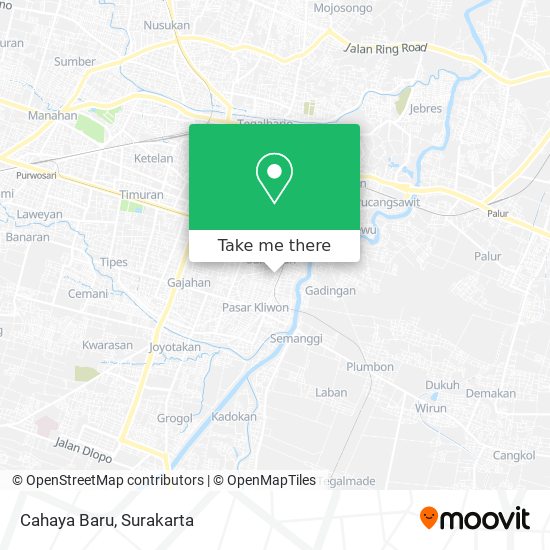 Cahaya Baru map