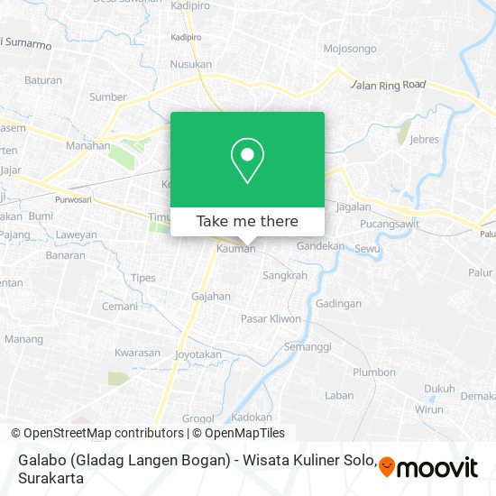 Galabo (Gladag Langen Bogan) - Wisata Kuliner Solo map
