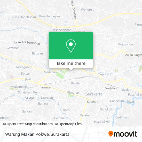 Warung Makan Pokwe map