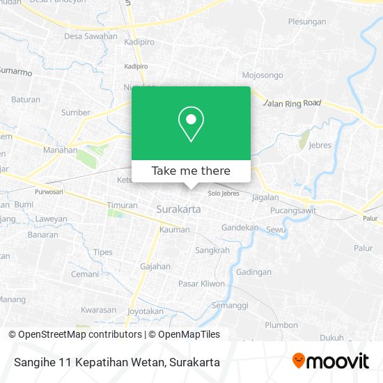Sangihe 11 Kepatihan Wetan map