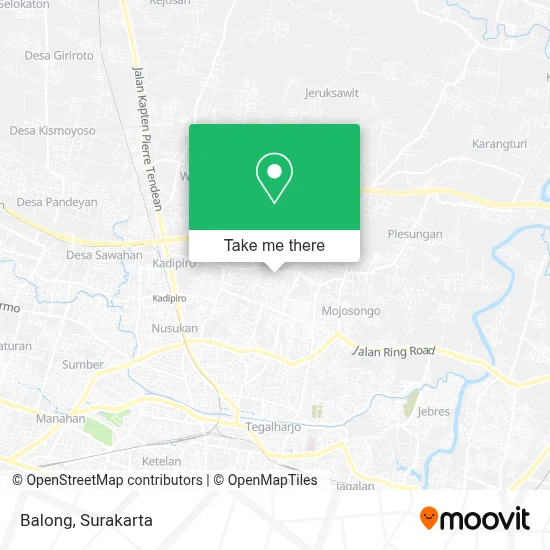 Balong map