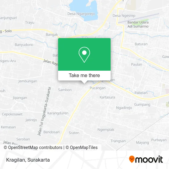 Kragilan map